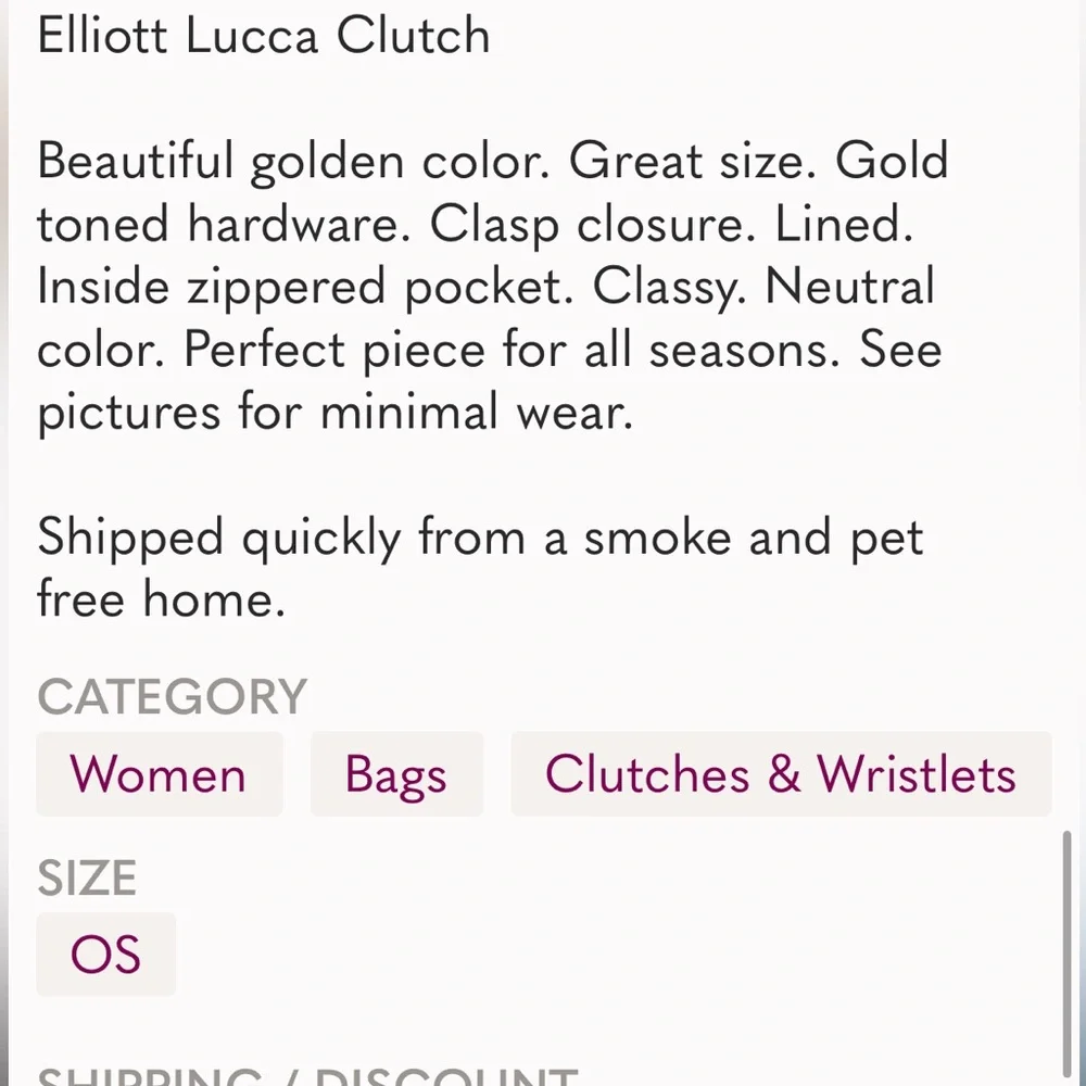 Elliott Lucca Clutch